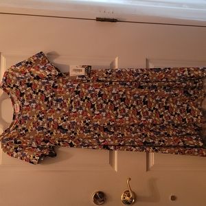 NWT Disney LulaRoe XS Carly Dress